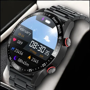 2023 Nov EKG+PPG AMOLED Zaslon Smart Watch Bluetooth Klic predvajalnik Glasbe Človek Watch Šport Nepremočljiva Luksuzni Smartwatch Za Xiaomi