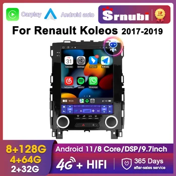 Srnubi 2 Din Android 11 Za Renault Koleos Megane 4 Samsung SM6 Talisman 2017-2019 Avto Radio Multimedijski Predvajalnik Videa, samodejno Stereo