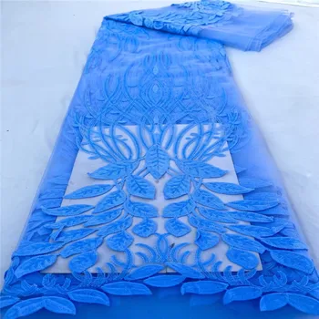 modre Bleščice Afriške francoski Čipke Tkanine 2023 Visoko Kakovostnega Tila Čipke Materiala Poročne Za Nigerijski Poročno Obleko