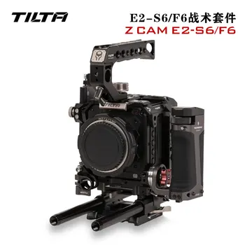 TILTA TA-T07-C Kletko za Z CAM E2 S6 F6 DSLR Fotoaparat Ploščad s vrhu Ročaj Snemanje Kabel Posnetek Imetnik Proti Gori Baterije Tablice