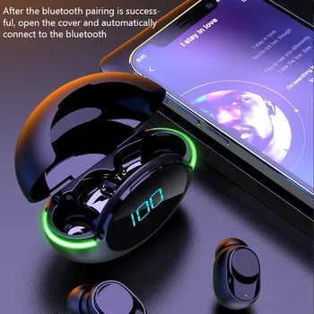 TWS Y80 Brezžične Slušalke Touch Kontrole Fone Bluetooth 5.1 Slušalke Za Xiaomi Šport Vodotesne Slušalke Čepkov Z Mic Vroče