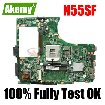 N55SF Matično ploščo Za ASUS N55S N55SL N55SF Zvezek Mainboard DA0NJ5MB8C0 HM65 PGA 989 DDR3 100% Popolnoma Preizkušen OK