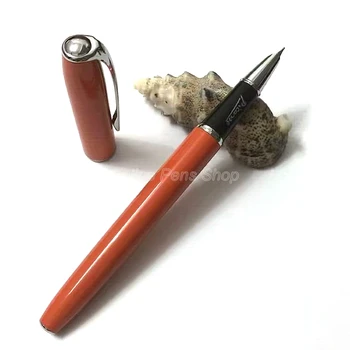 Picasso Orange & Srebrna Kovinski EF Nib 0,5 mm Nalivno Pero, Strokovno Pisanje Pero BFP001