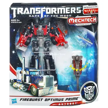 Hasbro Transformers: Dark of the Moon MechTech Voyager Fireburst Optimus Prime (KO Različice)
