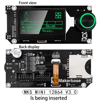Makerbase MKS, PI Odbor Klipper Nadzor Kartico s Quad-core 64bits SOC Krovu Klipper TS35 Zaslona za Voron 3D Pinterja