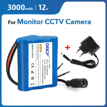 12V za Polnjenje z Visoko Zmogljivostjo Litij-ionska Baterija Za CCTV Kamere s Pomočjo EU/ZDA Polnilnik