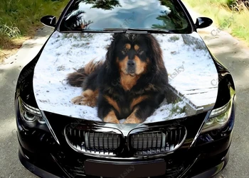 Tibera mastiff Avto nalepke kapuco motorja univerzalna velikost embalaže spremenjen dirkalnika, avto nalepke za dekoracijo