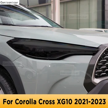 Za Toyota Corolla Križ XG10 2021-2023 Avto Zunanjost Smerniki Anti-scratch Spredaj Lučka za Odtenek TPU Zaščitno folijo Dodatki