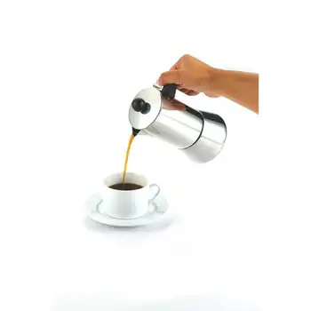 Iz nerjavečega Jekla Stovetop Espresso Kavo, 32-Unčo, Kava ustvarjalci, aparat za Kavo, Mleko, paro frother Kave, pribor Hladno pivo cof