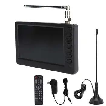5 Palčni Digitalni Televiziji ATSC TV Prenosni Digitalni TV za Avto Kamp Kuhinjo NAS Plug 110‑220V