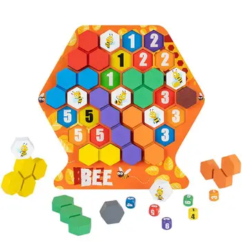 Šestrobi Puzzle Les Možganov Dražljivke Uganke Logiko, IQ Igre Barvita Lesa Jigsaw Montessori STEBLO Izobraževalne Igrače Darilo