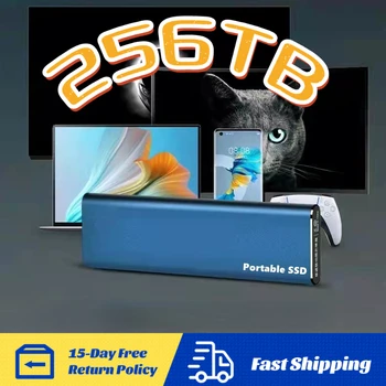 Original High-speed 256TB SSD Prenosni Zunanji 2TB 4TB ssd Trdi Disk USB3.0 Vmesnik HDD Mobilne Trdi Disk Za Prenosnik