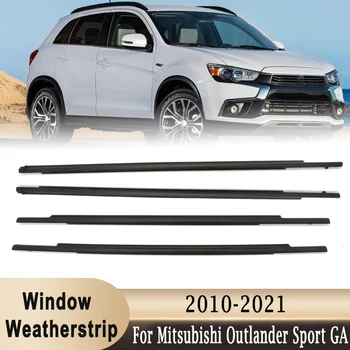 Za Mitsubishi Outlander Sport, ki GA 2010-2021 Okno Zunanji Weatherstrip Strani Vrata, Stekla, Gume Pasu Oblikovanje Trim Tesnjenje