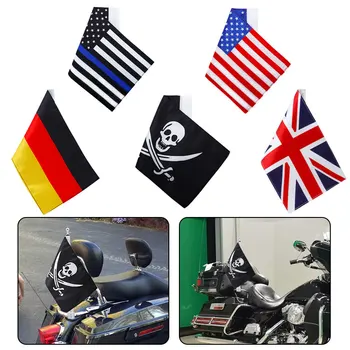 Visoko Kakovostno motorno kolo, Lobanja, Nemčija Ameriški ZDA, Anglija, združeno KRALJESTVO Nacionalno Zastavo Za Harley Honda Yamaha Suzuki Univerzalni