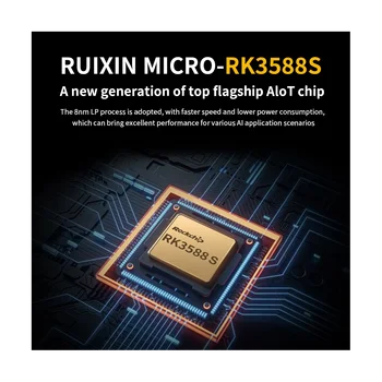 Za OrangePi 5 Razvoj Penzion+Primeru+Ventilator za Vgradnjo RK3588S 8-Core ARM 64Bit 8G RAM 8K Video, Gigabit WiFi+BT Razvoj Odbor