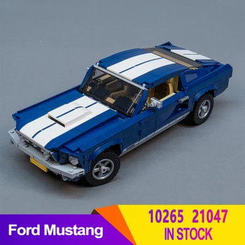 Na Zalogi 91024 Združljiv z 10265 Klasičnih Mišice dirkalnik Ford Mustang 21047 Stavbe, Bloki, Opeke Igrače Božična Darila