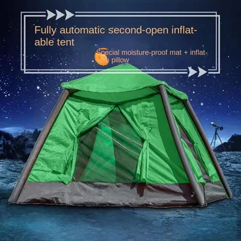 Napihljiv Prenosni šotor Outdoor Kampiranje Šotor, Samodejno Pop-up, Ne smole, UV Odporen, Rainproof, Šotor